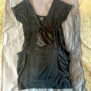ONLY TRUE COLLECTION BLACK DRESS WITH POCKETS SIZE M